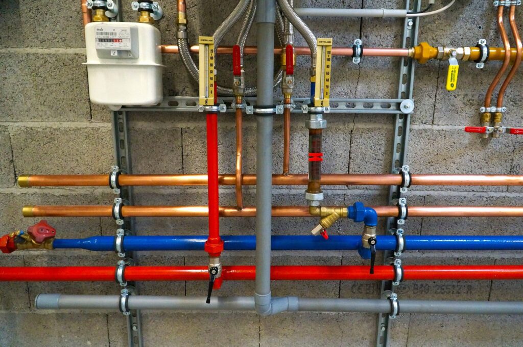 burst pipe