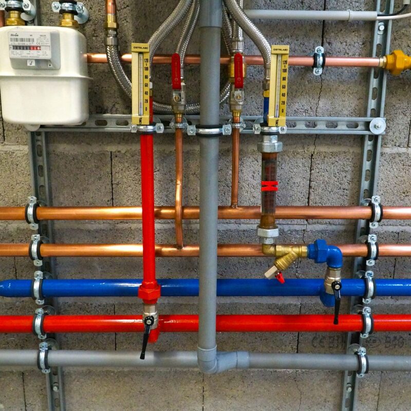 burst pipe